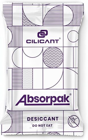 Absorpak Desiccant Pouches - 200 pcs Pack, Moisture Absorbers for Shoes, Jewelry, Clothes or Electronics, Ideal for Households, Food Pantries, Dried Food, Pet food, for Moisture, Medium in Saudi Arabia