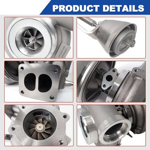 4720901480 Turbo Turbocharger Fit for Freightliner Cascadia Diesel DD15 14.8L Detroit 2015-2018 Replaces OE# EA4720901480, R4720901480, RA4720901480 in Kuwait