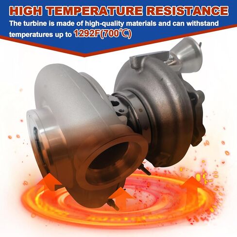 4720901480 Turbo Turbocharger Fit for Freightliner Cascadia Diesel DD15 14.8L Detroit 2015-2018 Replaces OE# EA4720901480, R4720901480, RA4720901480 in Kuwait