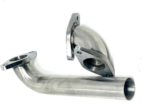 تفريغ أنبوب الأنابيب ل Tial 35mm 38mm Wastegate العادم المحرك الكوع الفولاذ الولايات المتحدة الأمريكية in Kuwait