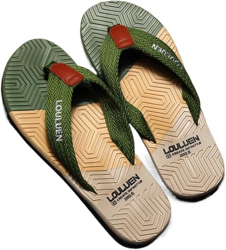 Premium Comfort Patchwork Color Flip Flops For Men Yoga Mat Non Slip Thong Sandals Slides Summer Slippers Soft Sole Footwear in Saudi Arabia