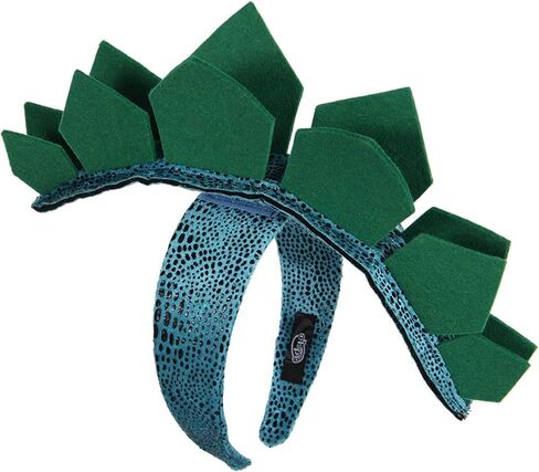 Dinosaur Stegosaurus Costume Kit with Adjustable Tail and Headband with Felt Spikes in Saudi Arabia