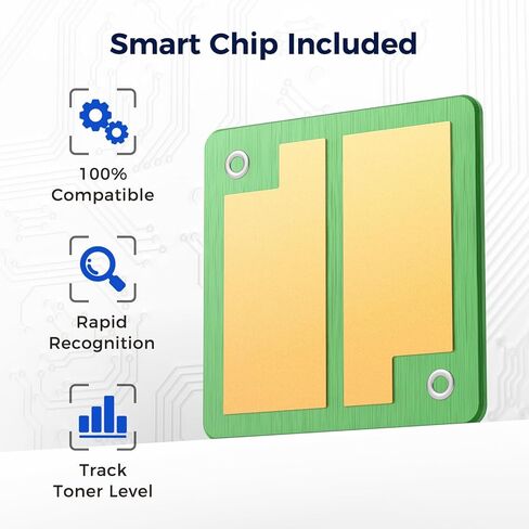 خراطيش حبر 218A 4 عبوات مع شريحة | بديل متوافق لطابعة HP 218A W2180A W2181A W2182A W2183A 218X W2180X تعمل مع طابعة Color Pro 3201dw 3301cdw 3301fdw 3301sdw، مجموعة من 4 عبوات ألوان in Kuwait