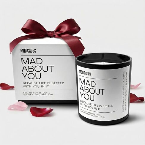 – It WASN’t Me – Sophisticated Warm Spice Scent – Bold Black Candle – 9.5 oz Coconut Soy Wax Blend, Eco-Friendly Gift for Women & Men, Hand Poured in USA, 55-Hour Burn, Clean Cotton Wick in Saudi Arabia