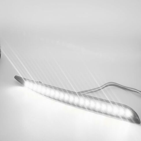 مجموعة مصابيح عاكسة خلفية LED متوافقة مع Chrys'ler 300/ 300C/ 300S 2015-2022 مجموعة مصابيح إشارة الانعطاف 88-SMD 4 وظائف مدخنة in Kuwait
