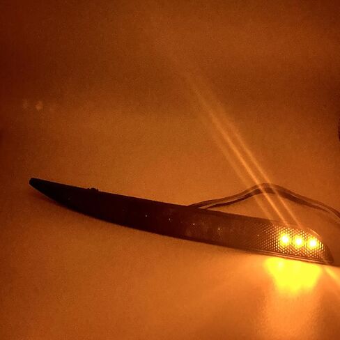 مجموعة مصابيح عاكسة خلفية LED متوافقة مع Chrys'ler 300/ 300C/ 300S 2015-2022 مجموعة مصابيح إشارة الانعطاف 88-SMD 4 وظائف مدخنة in Kuwait