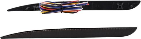 مجموعة مصابيح عاكسة خلفية LED متوافقة مع Chrys'ler 300/ 300C/ 300S 2015-2022 مجموعة مصابيح إشارة الانعطاف 88-SMD 4 وظائف مدخنة in Kuwait