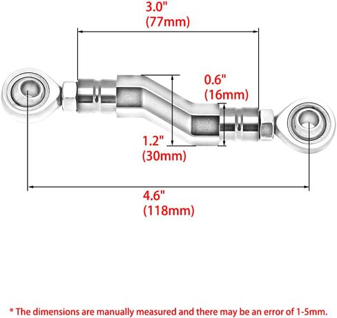 Motorcycle Adjustable Mid Controls Rear Brake Shift Lever Linkage for 2018-2024 Softail M8 Harley Low Rider S/ST Street Bob FXBBS Standard FXST FXLRS FXLRST FXRST in Saudi Arabia