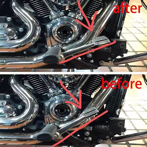 Motorcycle Adjustable Mid Controls Rear Brake Shift Lever Linkage for 2018-2024 Softail M8 Harley Low Rider S/ST Street Bob FXBBS Standard FXST FXLRS FXLRST FXRST in Saudi Arabia