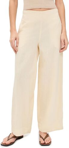 Free People Women's Demi Cotton Linen Pants in Saudi Arabia