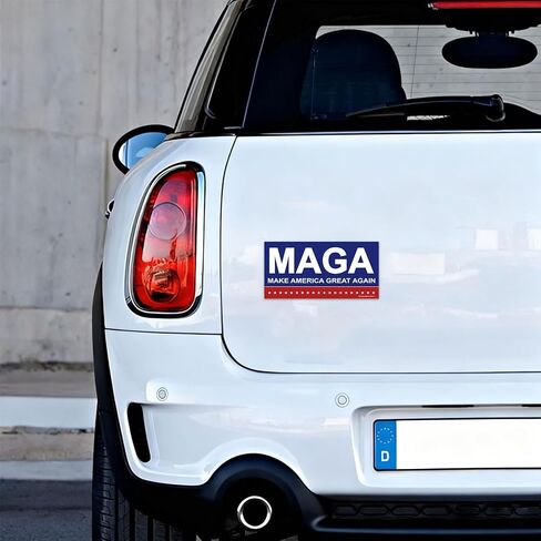 3 عبوات من ملصقات الرئيس دونالد ترامب تجعل أمريكا رائعة مرة أخرى، ملصقات MAGA مقاس 8 × 4 بوصة باللونين الأزرق والأحمر، ملصق فينيل مقاوم للماء قابل للإزالة ومقاوم للبهتان للسيارة والشاحنة والنوافذ والكمبيوتر المحمول والحروف الكبيرة in Saudi Arabia