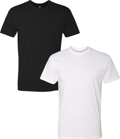 Next Level N6210 T-Shirt 2-Pack XS-Black/White in Saudi Arabia