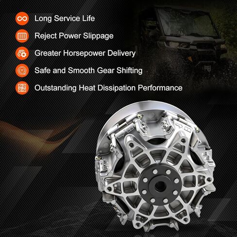 420280608 قابض المحرك الأساسي، قابض المحرك الأساسي متوافق مع Can-Am Defender HD10 2016-2023، Defender HD9 2021-2023 OEM#420280608 420280662 420280746 420280595 420280596 420280609 in Kuwait