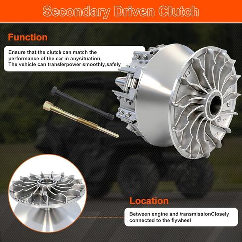 420280608 قابض المحرك الأساسي، قابض المحرك الأساسي متوافق مع Can-Am Defender HD10 2016-2023، Defender HD9 2021-2023 OEM#420280608 420280662 420280746 420280595 420280596 420280609 in Kuwait