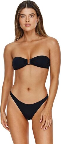 Gottex Flirtt Bandeau Bikini Top- Adjustable Removable Straps, U Wire Insert, Back Hook Closure, Bottoms Sold Separately in Saudi Arabia