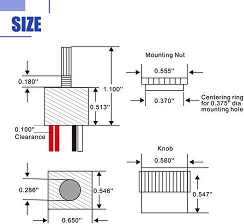 ALOVECO 12 فولت DC Dimmer Switch PWM لأضواء LED RV الداخلية، 5-24 فولت LED أضواء قبة السقف باهتة ومفتاح للتخييم، والمركبات الترفيهية، والهالوجين، والسيارات، والشاحنات، والإضاءة البحرية والشريطية in Kuwait