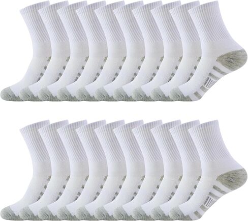 10Pairs Men's and Women's Socks, Shock-Absorbing Breathable Sports Socks in Saudi Arabia