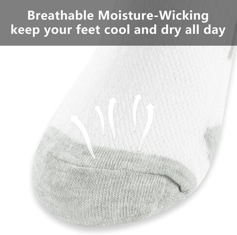 10Pairs Men's and Women's Socks, Shock-Absorbing Breathable Sports Socks in Saudi Arabia