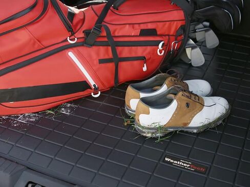 WeatherTech بطانة صندوق السيارة لسيارة Toyota C-HR، خلف الصف الثاني (401047)، أسود in Kuwait