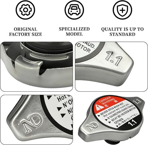 Radiator Cap for Honda OEM 19045-RAA-003 19045-PAA-A01 Car Radiator Cover Compatible with Honda & Acura Accord, Civic, CR-V, Odyssey, Pilot, MDX, TL, RDX, TSX Anti-Scalding Radiators Pressure Cap in Saudi Arabia