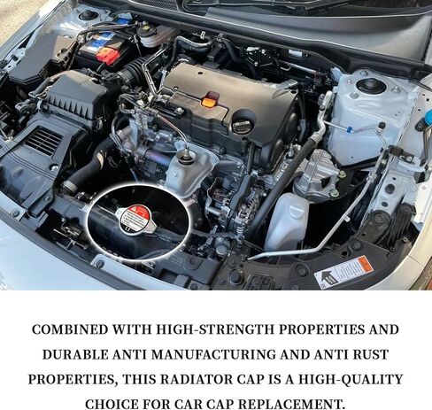 Radiator Cap for Honda OEM 19045-RAA-003 19045-PAA-A01 Car Radiator Cover Compatible with Honda & Acura Accord, Civic, CR-V, Odyssey, Pilot, MDX, TL, RDX, TSX Anti-Scalding Radiators Pressure Cap in Saudi Arabia