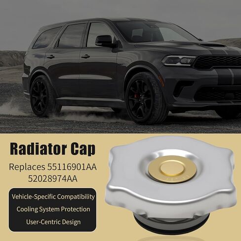 غطاء المبرد 52079880AA، بديل لكرايسلر PT Cruiser لاستبدال دودج تشالنجر تشارجر رحلة دورانجو، يستبدل 55116901AA 52028974AA in Kuwait