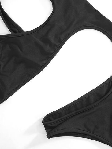 Women's Sexy Hollow Solid Color Irregular Tight Casual Sleeveless Jumpsuit in Saudi Arabia