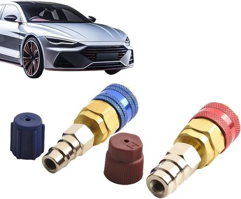 تركيب سريع لتكييف الهواء التلقائي، موصل لنظام تكييف هواء السيارة | تركيب قابل للتعديل لشحن تكييف الهواء للسيارات in Kuwait