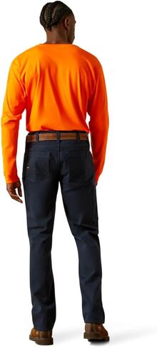 Ariat Mens Rebar M4 Relaxed Durastretch Made Tough Straight Pant in Saudi Arabia