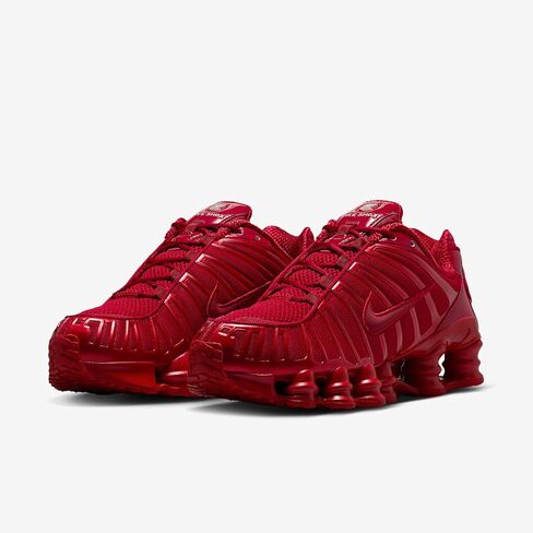 Nike Shox TL Women's Shoes (Gym Red/Gym Red/White) in Saudi Arabia
