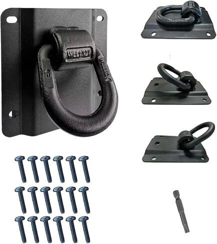 مرساة ربط C&KTANSIR متوافقة مع Ford F150، 4 قطع من خطافات مرساة سرير الشاحنة الثقيلة تناسب 2015-2026 F250 F350 Raptor OEM استبدال FL3Z-99000A64-B & FL3Z-9928408-AB in Kuwait