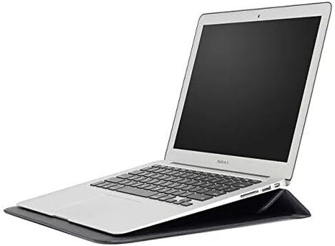 حامل حامل من جلد البولي يوريثان مقاس 10 11 بوصة لهاتف Samsung Galaxy A11+ 11، Tab S10 FE، S10 Lite، Tab A10+، Tab A9+ 11 بوصة، iPad Air 11، iPad Pro 11 iPad 10.5 10.1 بوصة Android (أسود) in Kuwait