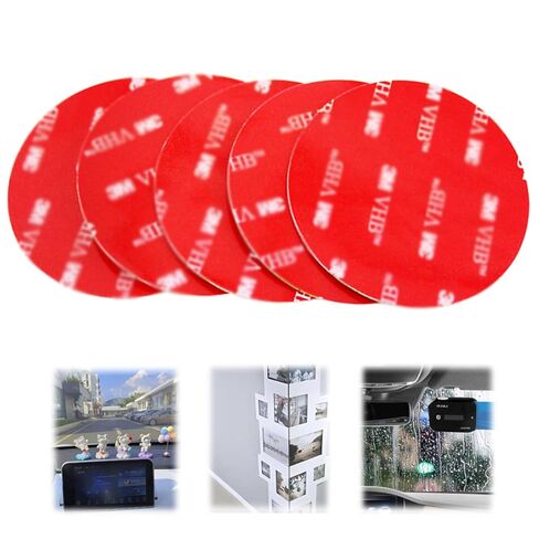 Round Double Sided Tape, Heavy Duty Mounting Tape 2in x 2in 40pcs, Double Sided Adhesive Pads, Removeable Foam Tape Strips for Automotive, Home, Office Decor in Saudi Arabia