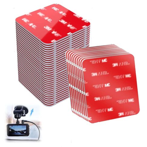 Round Double Sided Tape, Heavy Duty Mounting Tape 2in x 2in 40pcs, Double Sided Adhesive Pads, Removeable Foam Tape Strips for Automotive, Home, Office Decor in Saudi Arabia