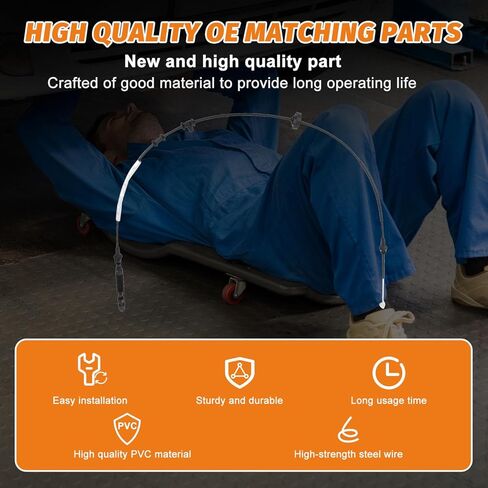 15772244 Automatic Transmission Shift Cable Compatible with GMC Savana 1500 2500 1996-2002,For Chevy Express 1500 2500 1996-2002,Gearshift Cable Replace CA-1288 Y-1316 in Kuwait