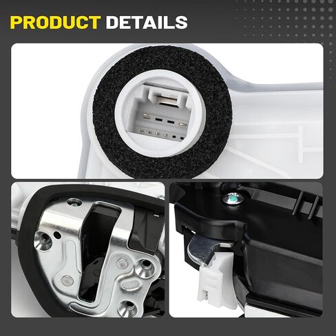 Front Left Driver Side Door Lock Latch Actuator for Toyota Camry Corolla RAV4 Highlander Prius Sienna 2014-2022, Compatible with Lexus ES350 IS350 RX350, Replaces 69040-02440, DLT119 in Saudi Arabia