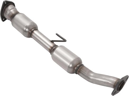 محول حفاز متوافق مع 1998-2000 Ford Ranger 3.0L 4.0L 409 1998-2000 Mazda B3000 B4000 3.0L 4.0L خلفي من الفولاذ المقاوم للصدأ فضي in Saudi Arabia