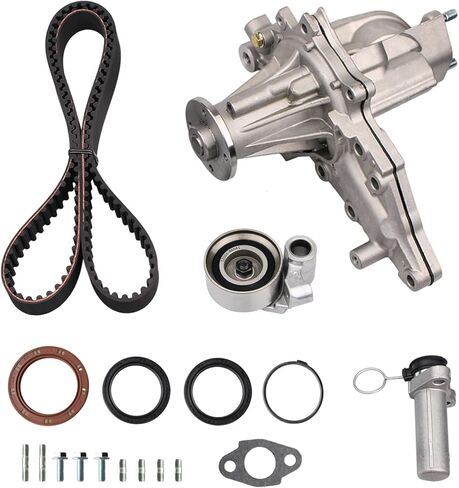 TKT-031 Engine Timing Belt Kit with Water Pump for Lexus GS300 1998-2005, for Lexus IS300 2001-2005 - 3.0L DOHC 2JZGE [Replace OE: TCKWP215 TKT031] in Saudi Arabia