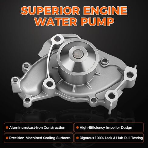 Engine Timing Belt Kit with Water Pump Compatible with Toyota Highlander Camry Sienna Solara 2001-2010,Fit for Lexus ES300 RX330 RX400h 3.0L 1MZFE/3.3L 3MZFE V6 DOHC 24V Replaces TKT-026 in Saudi Arabia