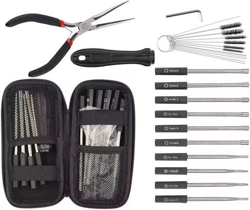 14 قطعة من تعديل المكربن ​​كارب لضبط المحرك الصغير + مجموعة أدوات، بديل لـ Husqvarna OEM in Kuwait