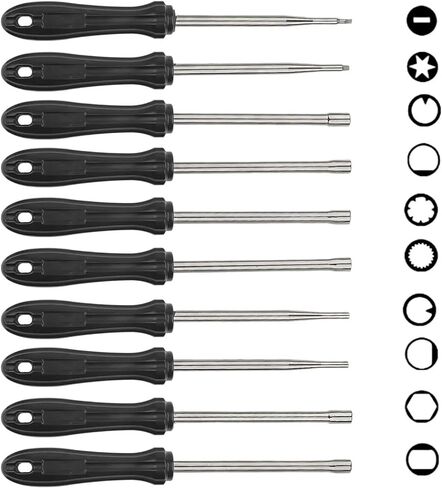 14 قطعة من تعديل المكربن ​​كارب لضبط المحرك الصغير + مجموعة أدوات، بديل لـ Husqvarna OEM in Kuwait