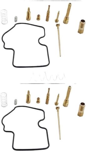 2Sets ATV UTV Carburetor Rebuild Repair Tools Kit Compatible With Automotive Motorcycle Parts Prairie 650 KVF650 700 KVF700 Brute Force For Part Number 1003-0094 in Saudi Arabia