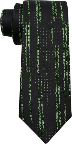 Jacquard Woven Designer Tie, Black Necktie for Men with Gift Box in Saudi Arabia