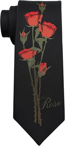 Jacquard Woven Designer Tie, Black Necktie for Men with Gift Box in Saudi Arabia