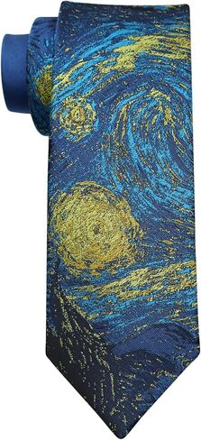Jacquard Woven Designer Tie, Black Necktie for Men with Gift Box in Saudi Arabia