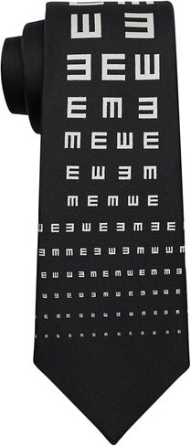 Jacquard Woven Designer Tie, Black Necktie for Men with Gift Box in Saudi Arabia