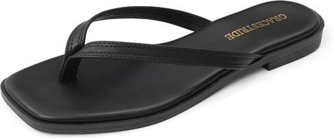 Flip Flops for Women Round Toe Thong Sandals Comfortable Summer Beach Slip On Slides in Saudi Arabia