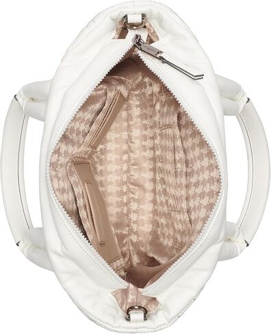KARL LAGERFELD Paris Voyage Crossbody Tote Bag, Winter White Multi, One Size in Saudi Arabia