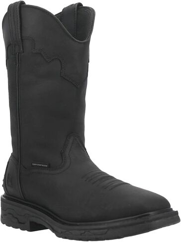 Dan Post Mens Blayde Waterproof Steel Toe Work Safety Shoes Casual - Black - Size 10 D in Saudi Arabia