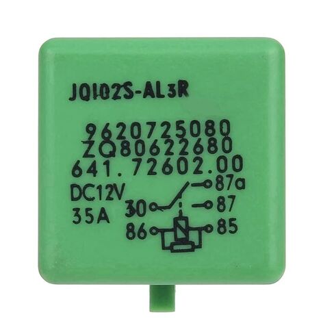 2X 12V 35A 5 دبابيس تبريد مروحة مشعاع التتابع الأخضر 6547TX ل 206 207 306 307 406 407 807 in Saudi Arabia
